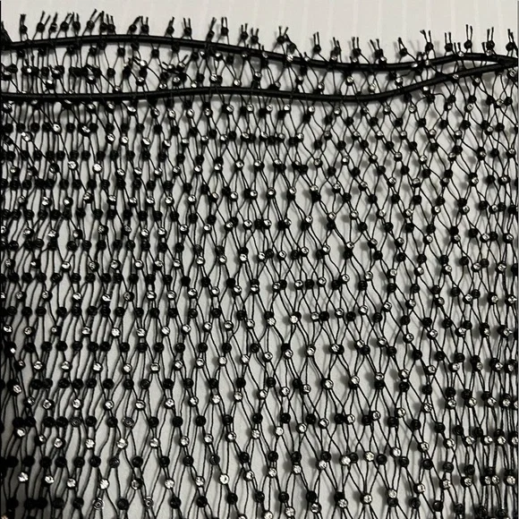 Sheer Rhinestone Skirt - Picture 6 of 6